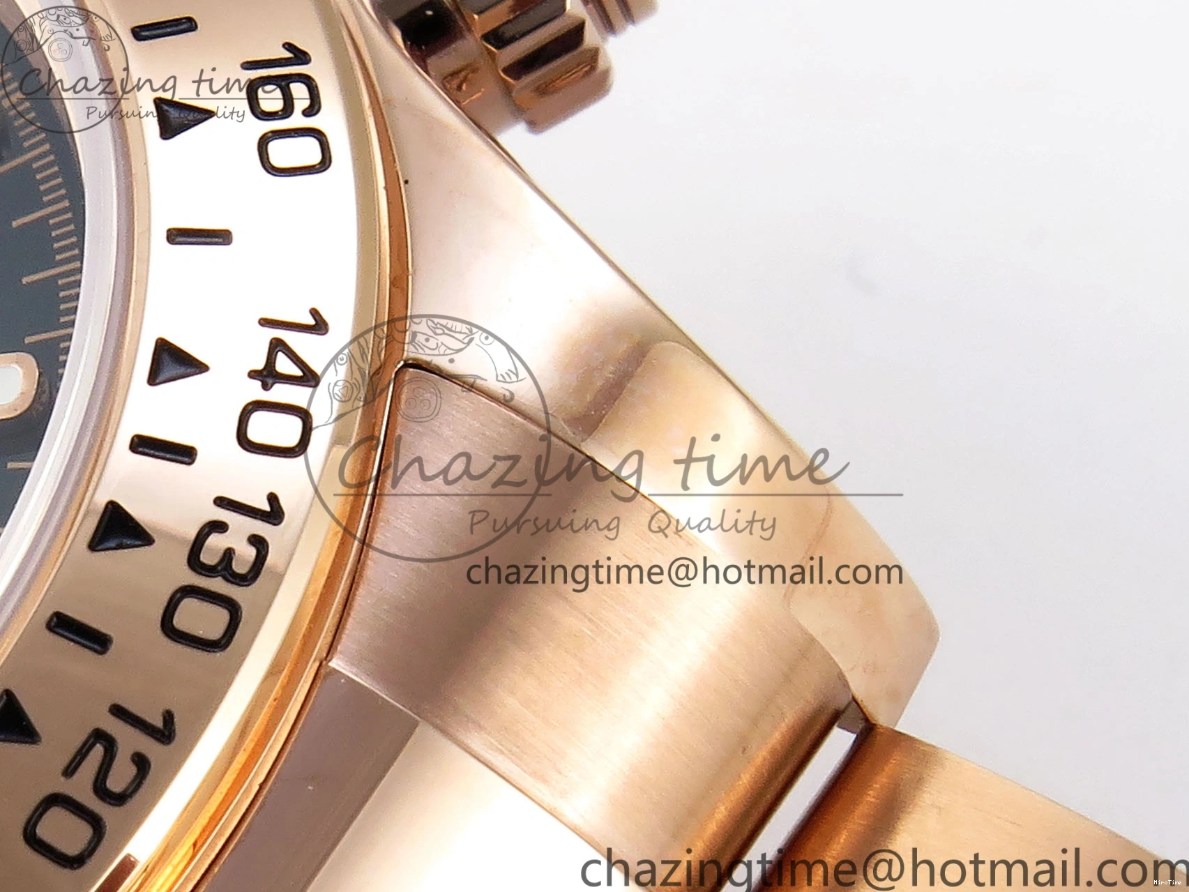 MiroTime 0111 DAYTONA 116505 RG OMF BEST EDITION BLACK RG DIAL ON RG BRACELET A7750 (SLIM MOVEMENT) Trendsetting 1797